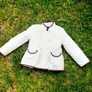 Color ivory. Jacket. Coat. Kids. Janie and jack